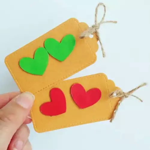 Aretes de papel corazón hipoalergénicos resistentes agua