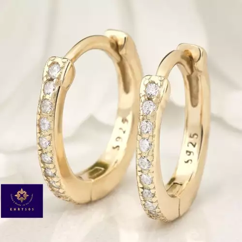 Aretes Diva / Plata Oro