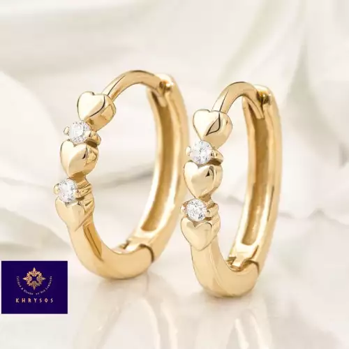 Aretes Dream / Plata Oro