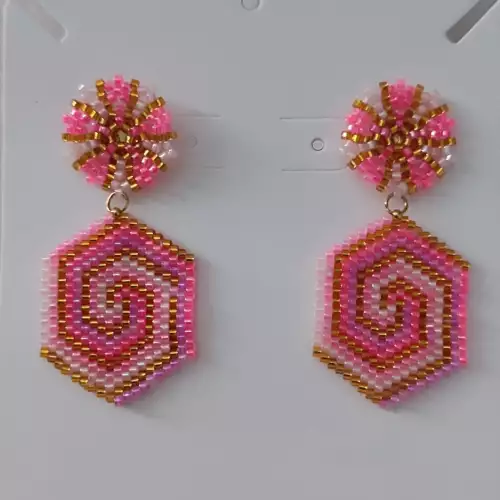 ARETES ESPIRAL GEOMÉTRICO