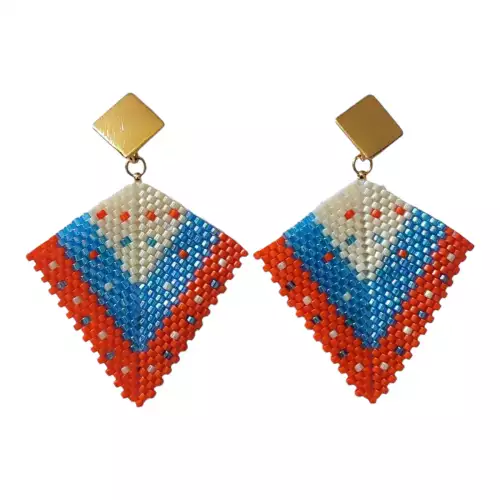 ARETES ETNICOS DIAMANTE