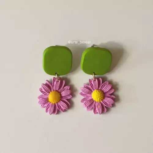 Aretes Floral Melisa