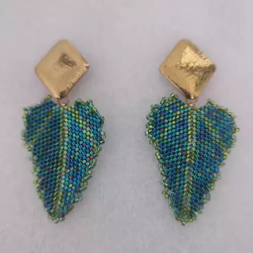 ARETES HOJAS DE LUZ