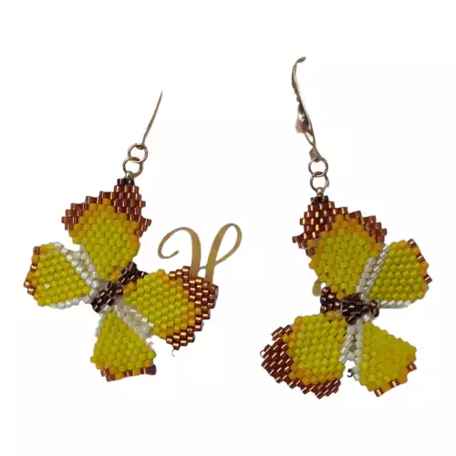 ARETES MARIPOSA DORADA