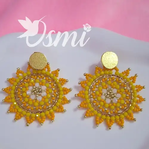 Aretes Sol del Atardecer