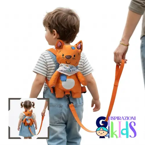 Arnes de seguridad para niños - MARCA GO ISPIRAZIONI KIDS GATO