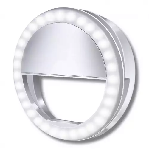Aro De Luz Para Celular Recargable Y Portátil