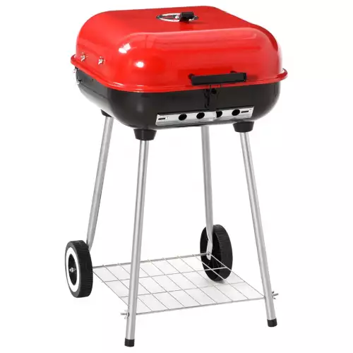 Asador De Carbón Portátil De 18 Pulgadas