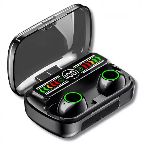 Audífonos Inalámbricos Bluetooth M100 Pantalla LED Y Power Bank
