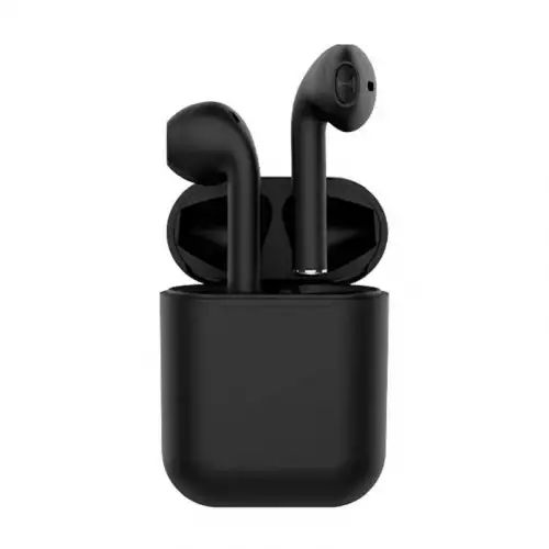 Audifonos Inpods 12 Bluetooth 5.0 Multicolor Touch Negro