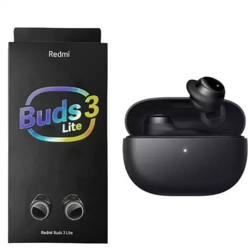 Audífonos Redmi Buds 3 Lite Original Xiaomi Color Negro
