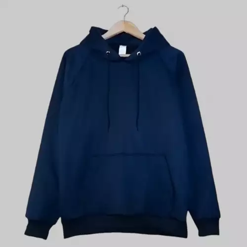 HOODIE DEPORTIVO UNISEX AZUL OSCURO