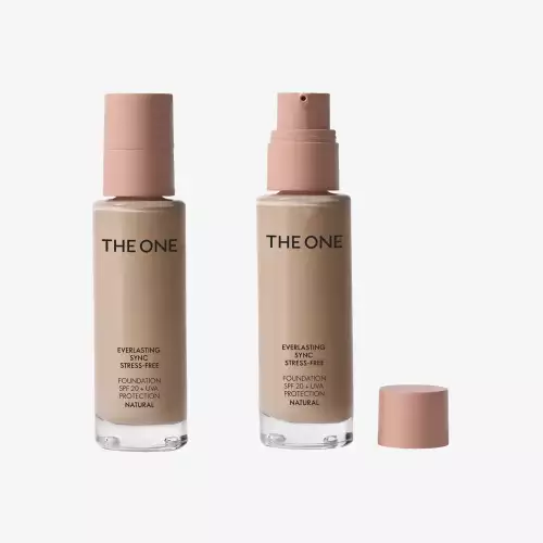 Base de Maquillaje Stress-Free Everlasting Sync FPS 20 + Protección UVA Natural THE ONE Soft Sand469