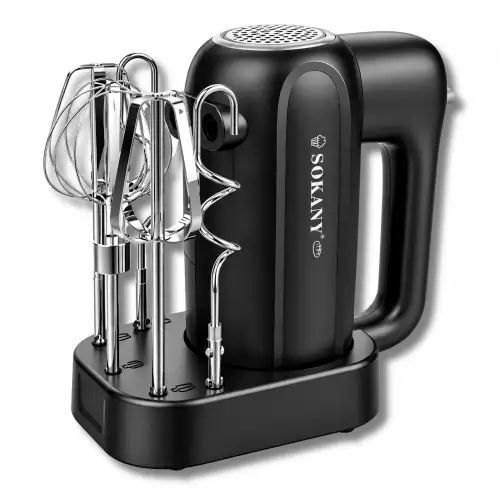 Batidor Electrico Sokany 3 En 1 SK-02045 Con 400W De Potencia Cocina Batidora