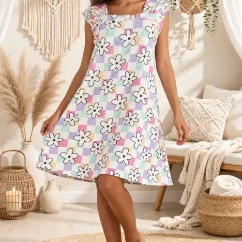 Batola magnolia línea A suelta y cómoda para mujer