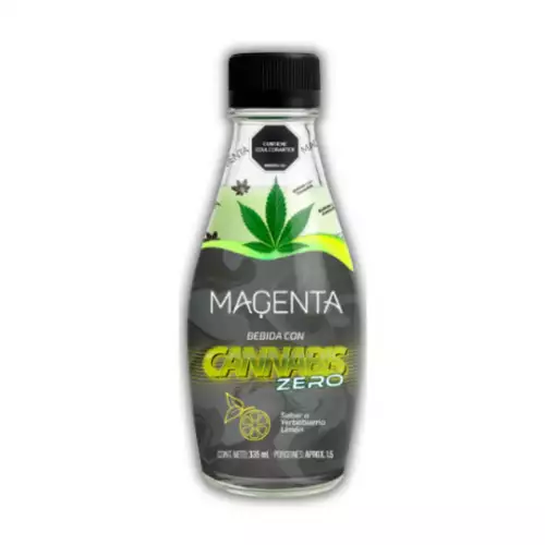 Bebida CBD sin azúcar sabor yerbabuena limón 335 ml