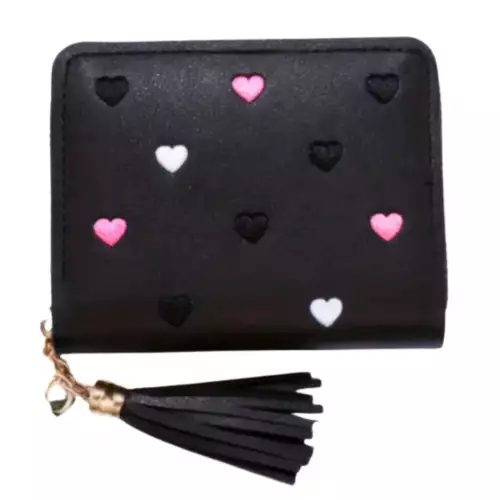 Billetera Cartera Monedero Dama COLOR NEGRO