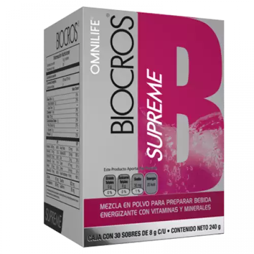 BIOCROSS OMNILIFE CAJA POR 30 SOBRES