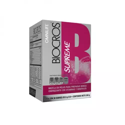 BIOCROSS OMNILIFE CAJA POR 30 SOBRES