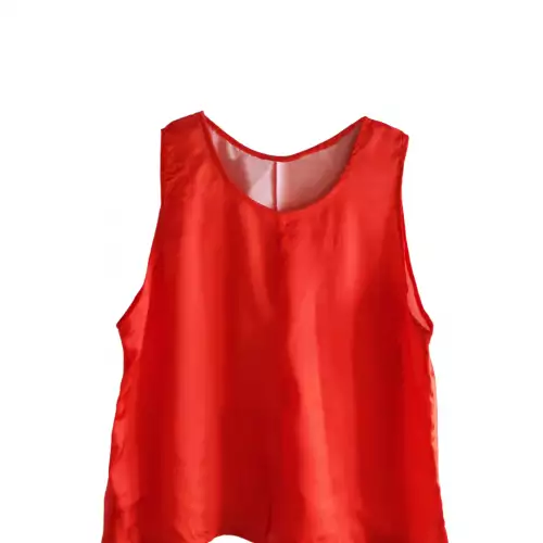 blusa satin esqueleto, Ordiri textil, diseño único, naranja rojizo