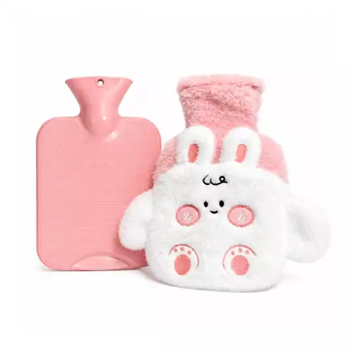 Bolsa Agua Caliente 1000ml Para Cólicos Menstruales - Cute Conejito