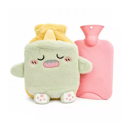 Bolsa Agua Caliente 1000ml Para Cólicos Menstruales - Cute Monster