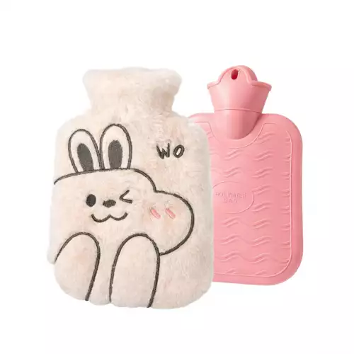 Bolsa Agua Caliente 1000ml Para Cólicos Menstruales Kawaii - Cute Rabbit