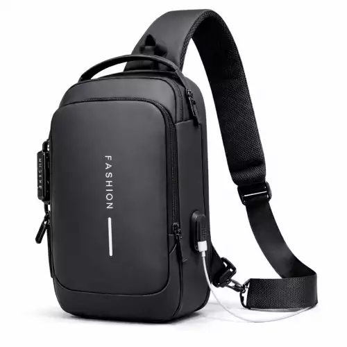 Bolso Antirrobo Multifuncional con Puerto USB y Candado