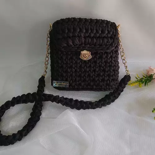 Bolso básico tejido