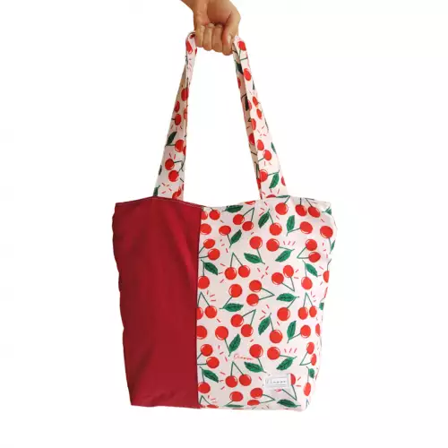 Bolso cerezas 40 x 40