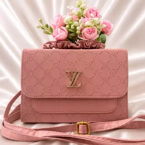 Bolso para mujer con correa ajustable y cierre solapa