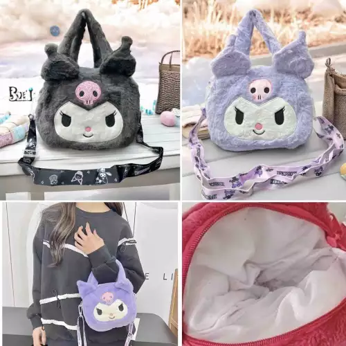 Bolso Peluche Kuromi