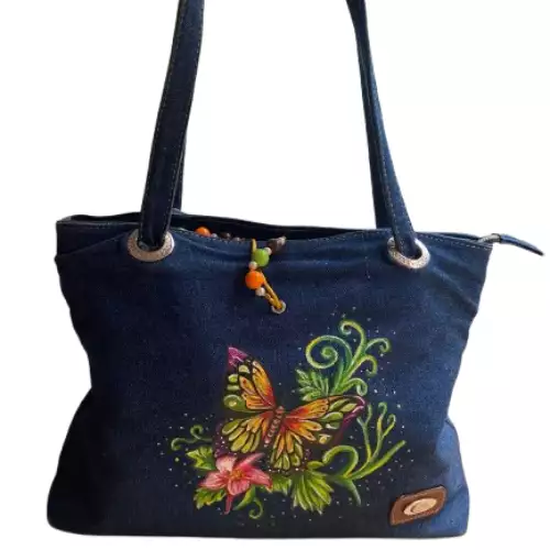 Bolsos con alma artística, pintados para ti