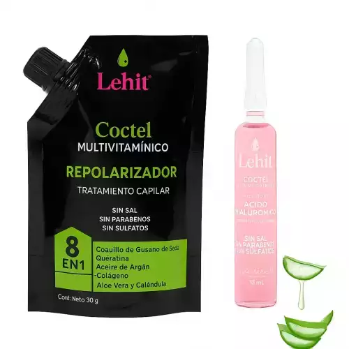Bomba capilar Lehit coctel multivitamínico 90 g