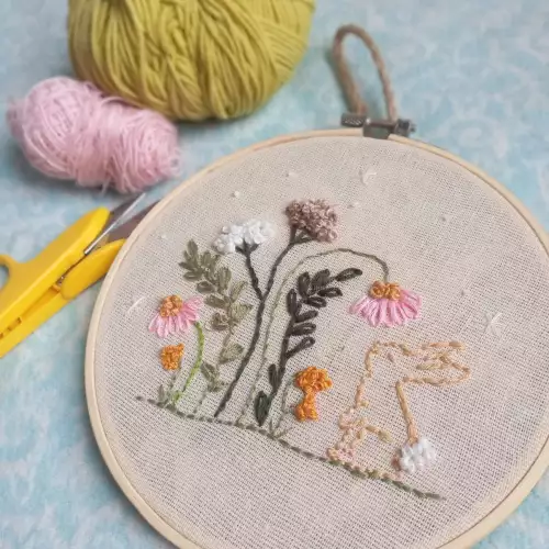 Bordados artesanales infantiles personalizados hecho a mano