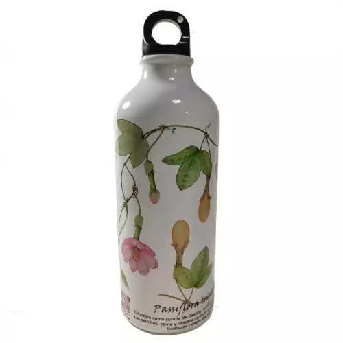 Botella - botilito en acero inoxidable curuba blanco