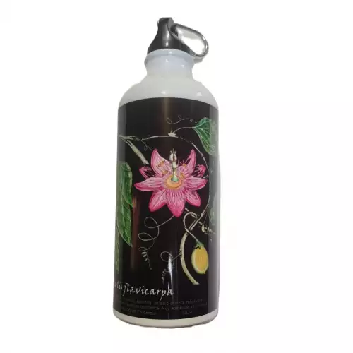Botella - botilito en acero inoxidable maracuyá negro