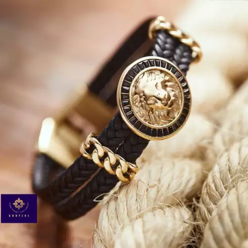 Brazalete en oro laminado 18k ajustable con garantía
