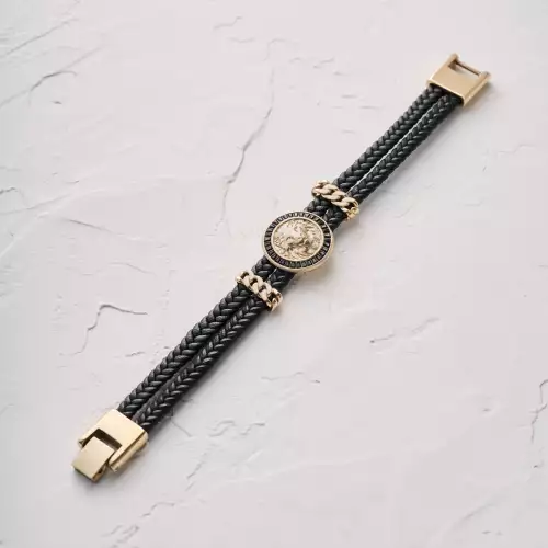 Brazalete en oro laminado 18k ajustable con garantía