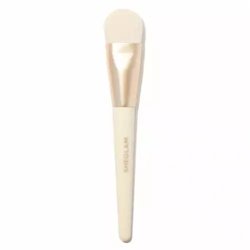Brocha lengua de gato para base maquillaje cerdas suaves