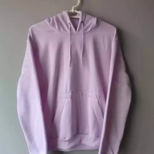 Buzo capotero lila unisex algodón licrado