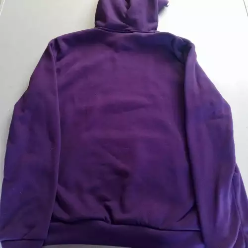 Buzo con capota algodón licrado morado unisex
