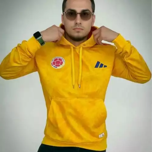 Buzo Selección Colombia talla M anti-pilling costuras reforzadas