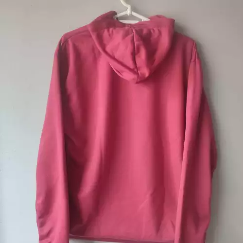 Buzo unisex con capota vino tinto algodón licrado