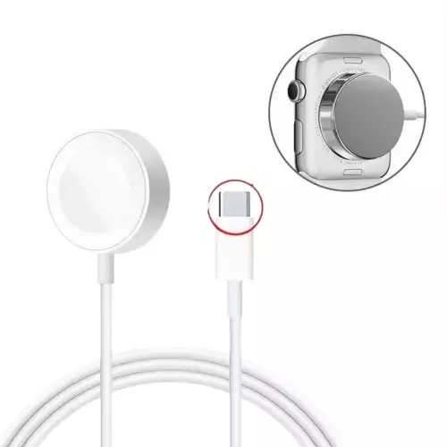 Cable carga magnética USB-C Apple Watch 1 metro