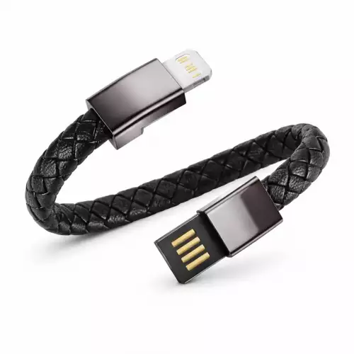 Cable de Carga Pulsera USB Tipo C a Lightning UCB124 para iPhone