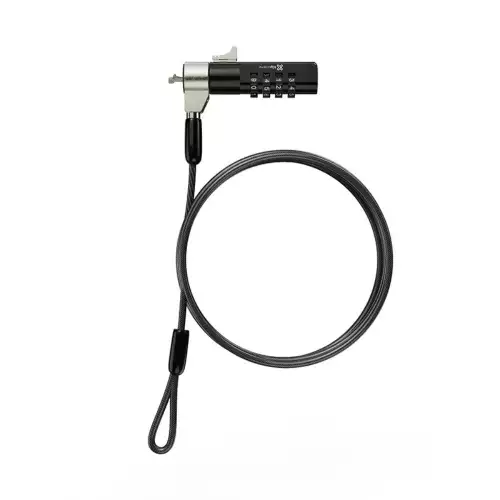 Cable seguridad KlipXtreme combinación 4 dígitos 2m
