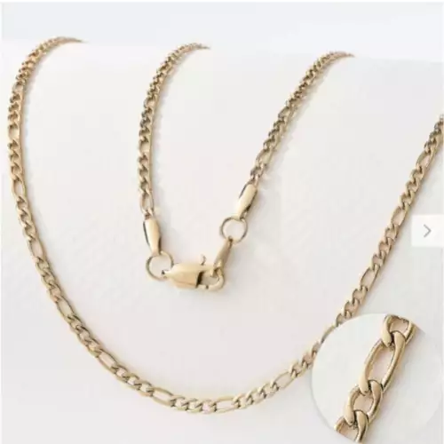 Cadena carter para mujer oro laminado 18k