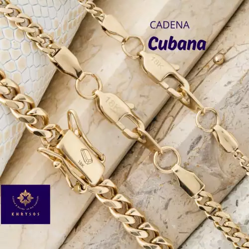 Cadena Cubana De Plata De 3 Mm, Cadena De Eslabones Para Hombre