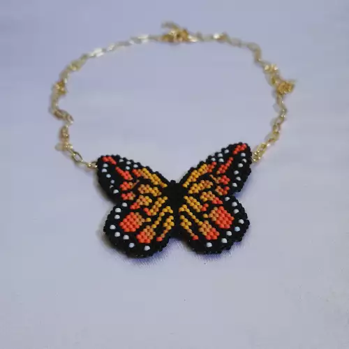 CADENA DIJE MARIPOSA